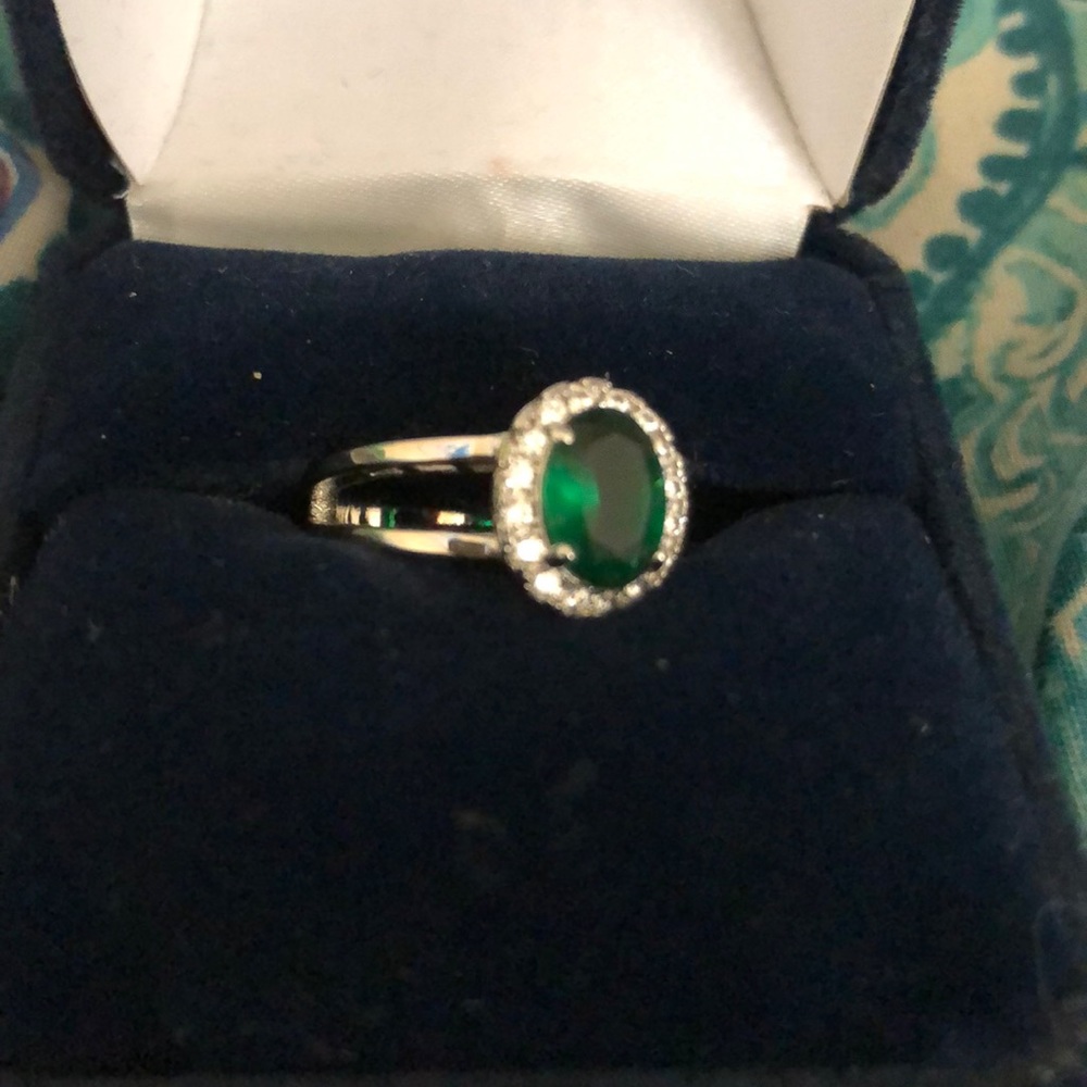 Sterling silver costume ring